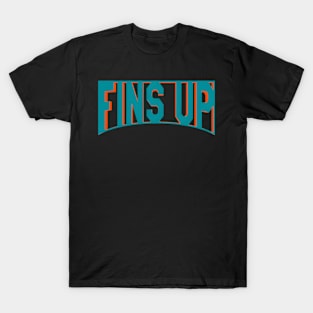 Fins Up Miami Dolphins T-Shirt